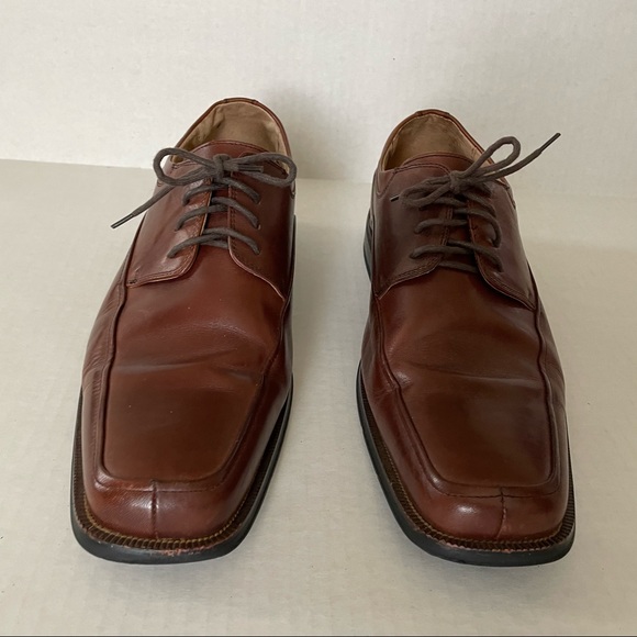 Florsheim Men’s square toe leather shoes - Picture 5 of 7
